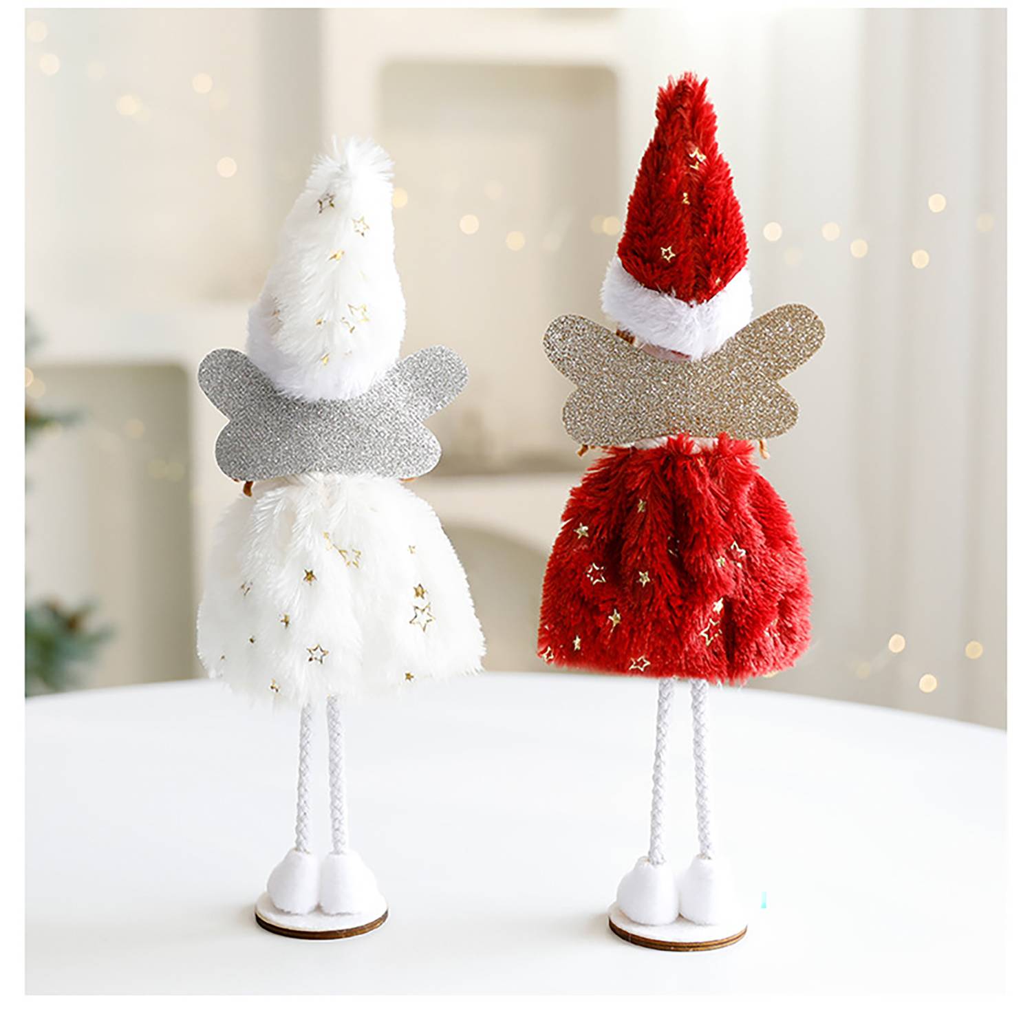 Cute Easter Plush Angel Doll Ornament 4
