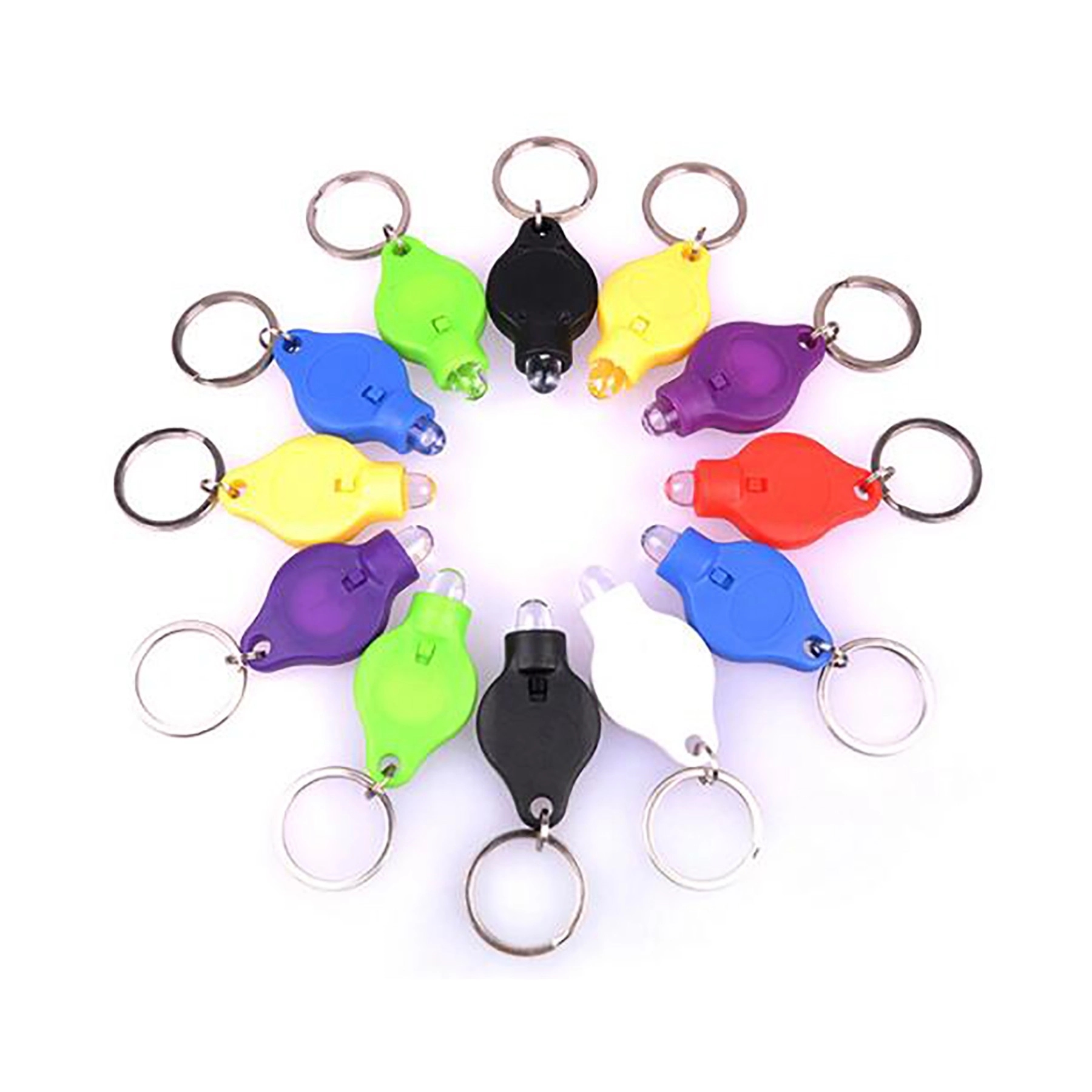 Diamond LED Light Key Chain 2