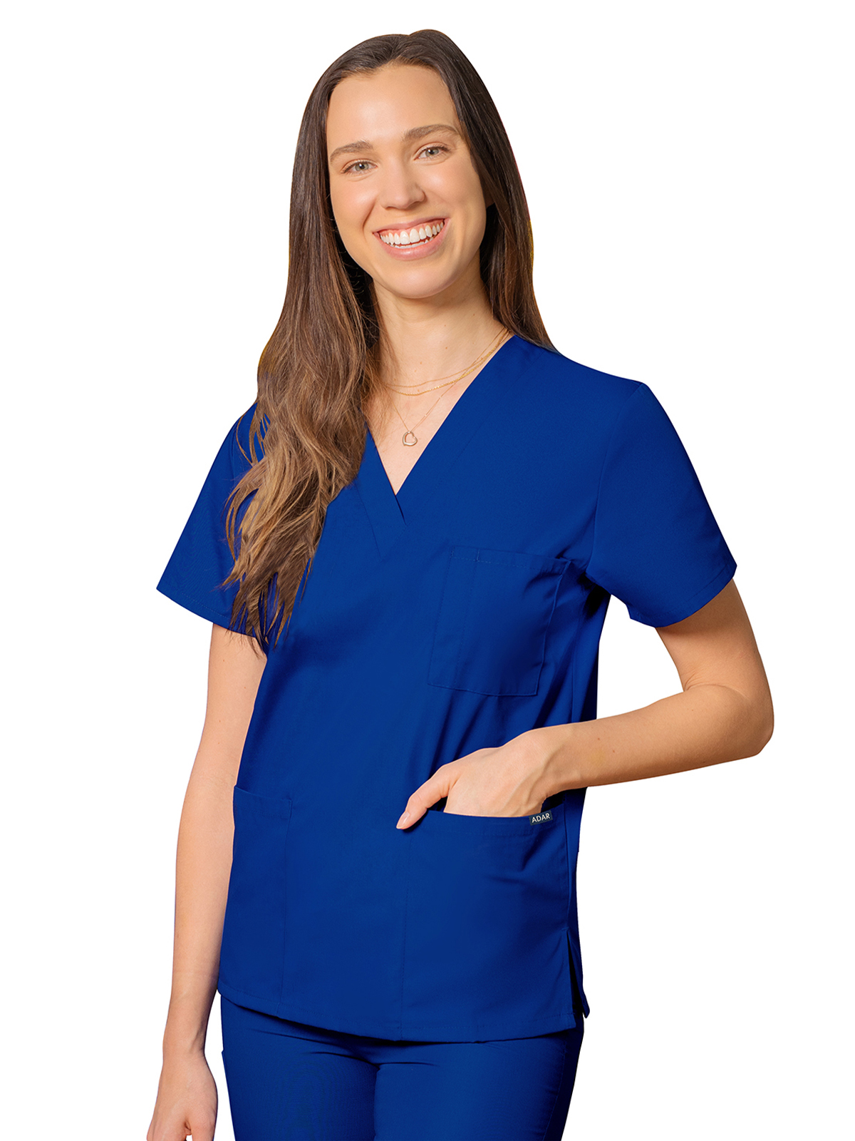 Adar - Universal - Unisex 3-Pocket V-Neck Top 32