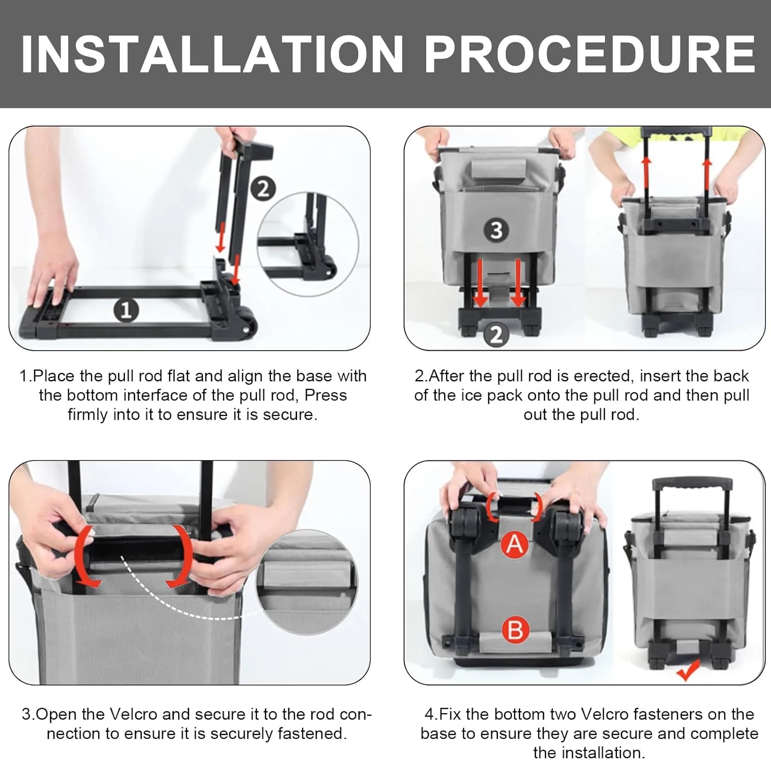 Portable Cooler With Wheels And Handle 6