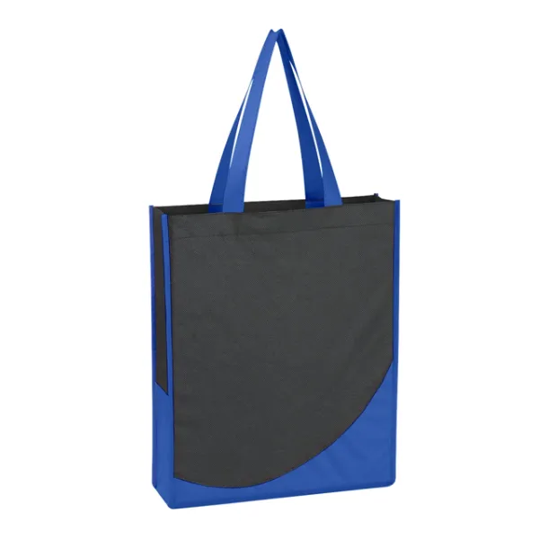 Non-Woven Tote With Accented Trim -12x15x3 5