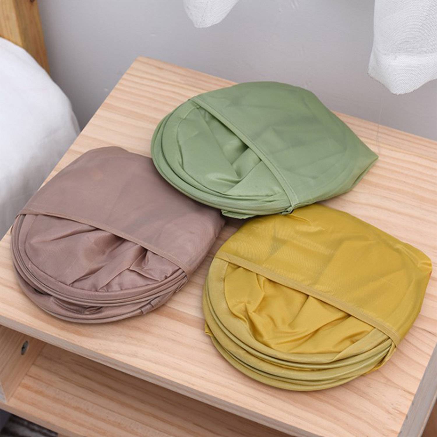 Foldable Household Laundry Bag Storage Basket 4