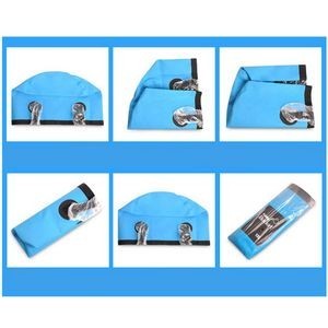 Folding Bucket With Waterproof Fabric And Dual Handles 18
