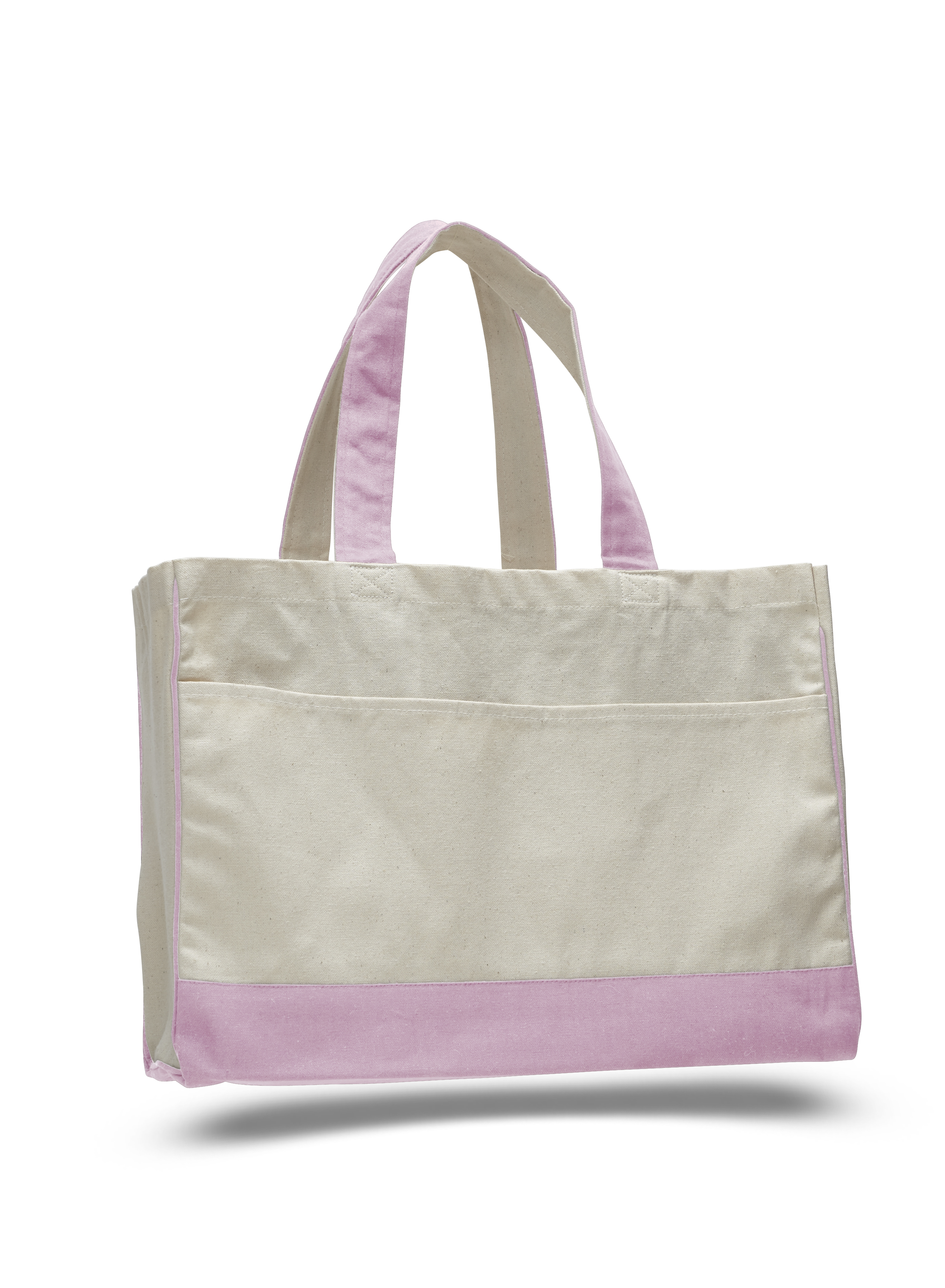 Heavy 12 oz. Cotton Canvas Shopping Tote - Colors, custom tote bag with logo imprint 3