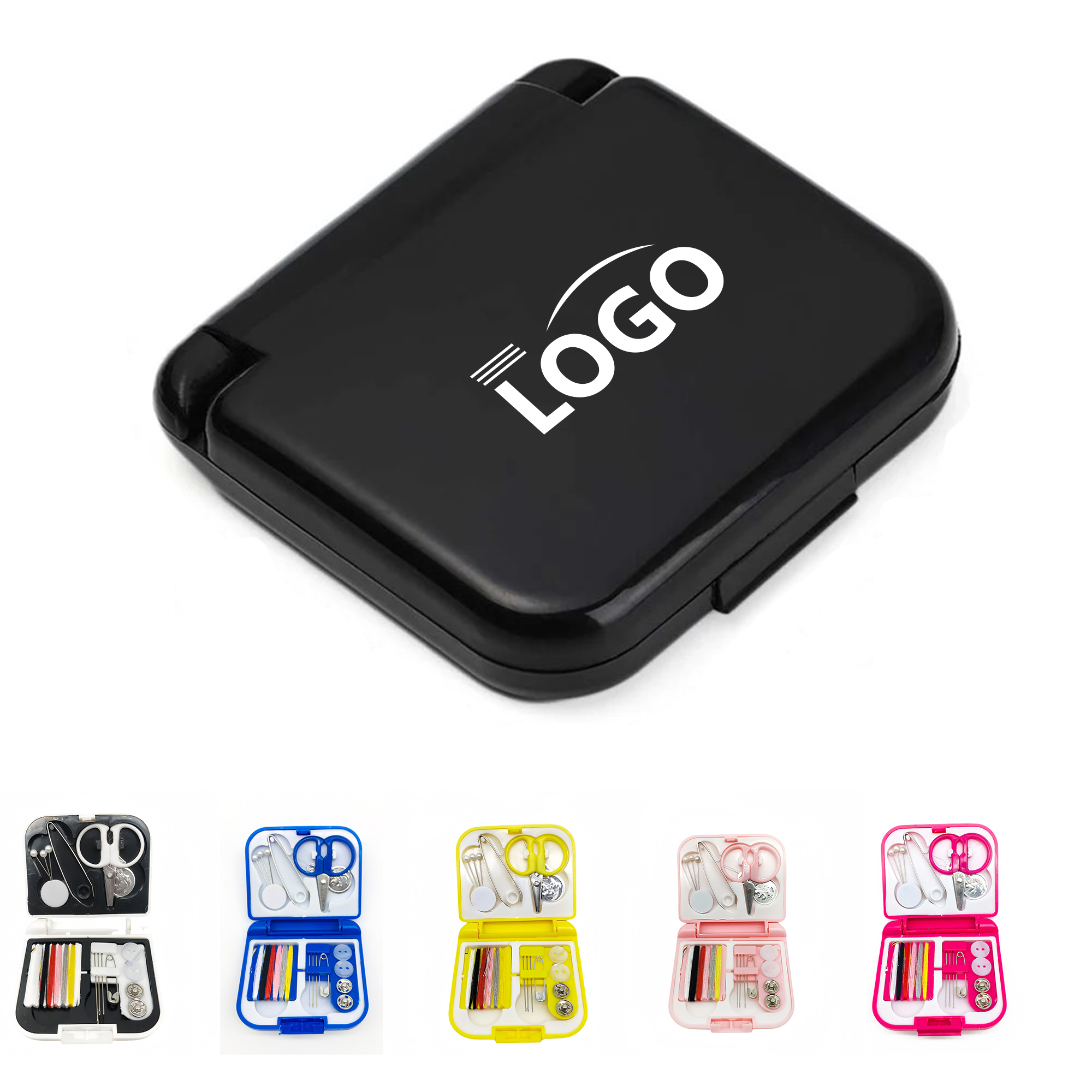 Portable Sewing Kit with Essential Tools for Home 2