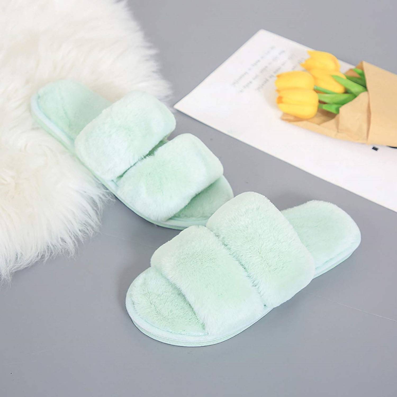 Woman Fluffy Slippers 3