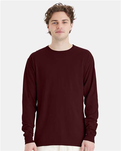 Unisex Garment-Dyed Long Sleeve T-Shirt - GDH200 55