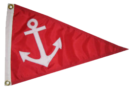 Polyester Boat Flag - Full Color 12" x 18" 4