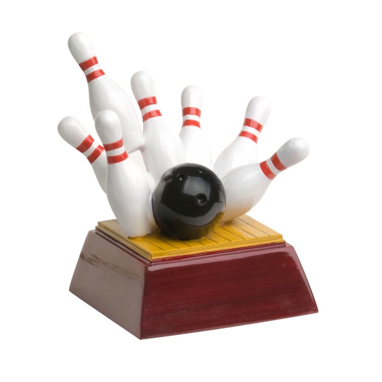 Bowling Resin Sculpture 2
