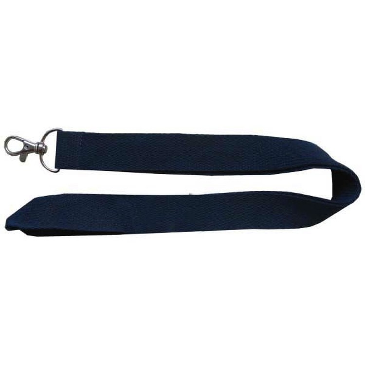 Cotton Screen Printed Lanyard with Split Ring - 36"x1" 2