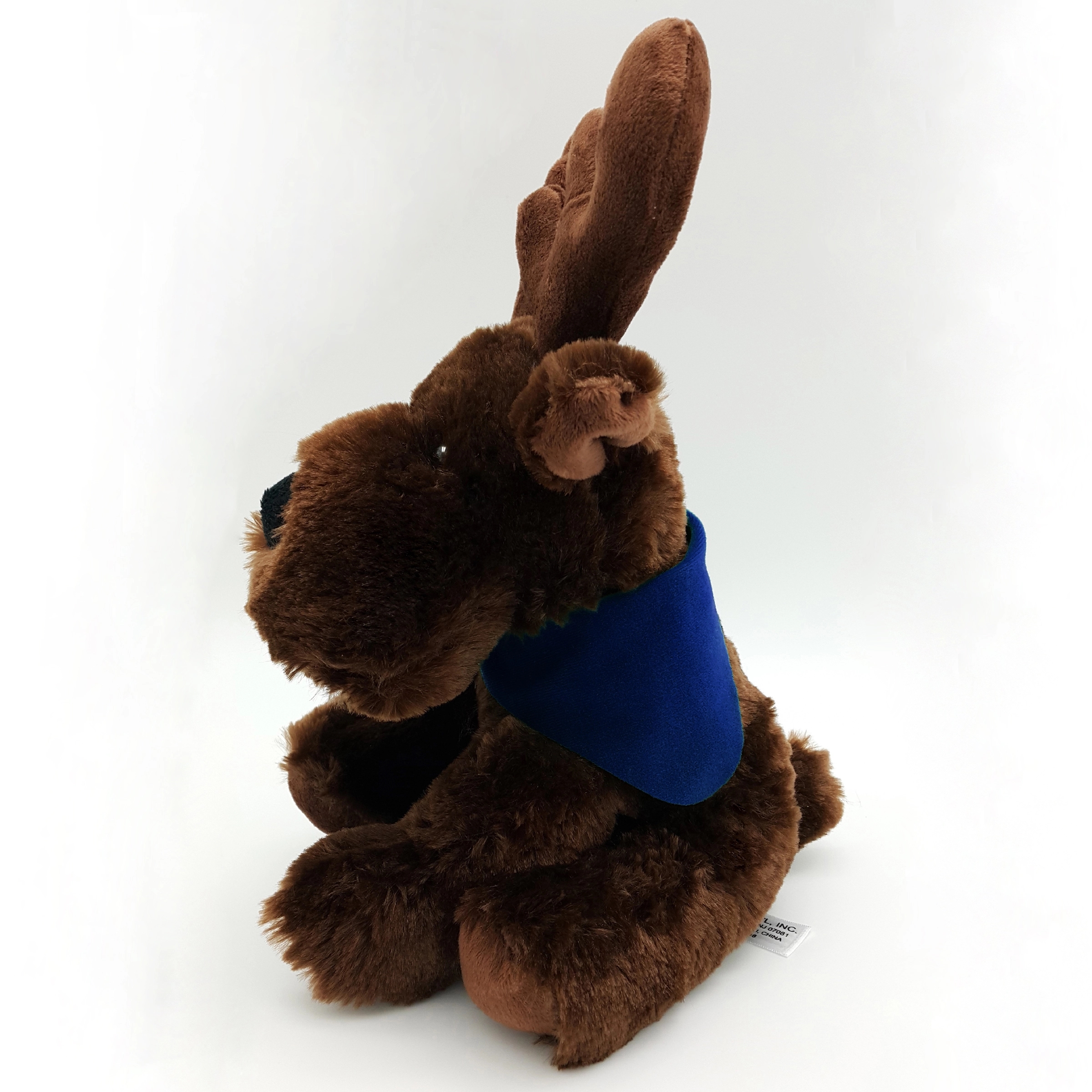 8" Brown Plush Moose 10