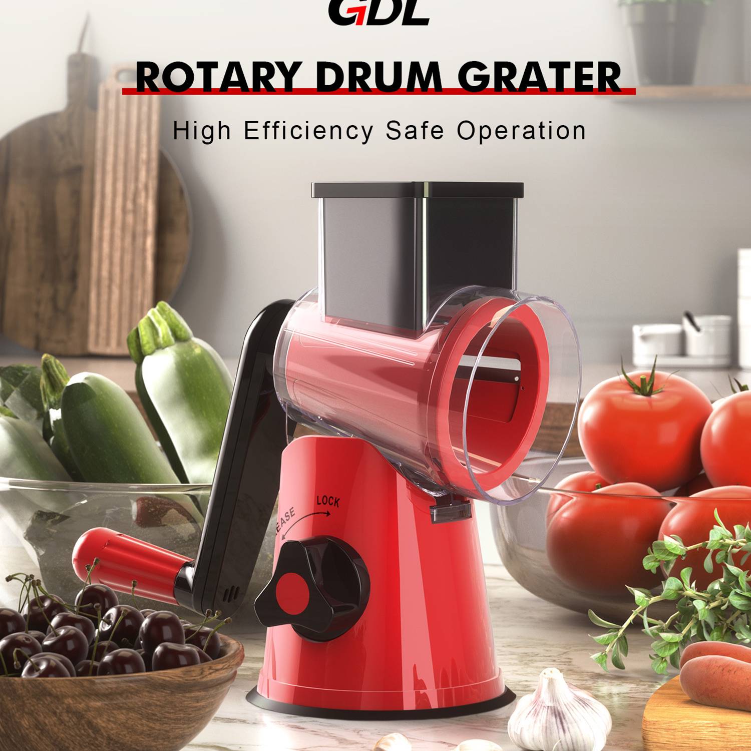 Rotary Grater for Kitchen 2