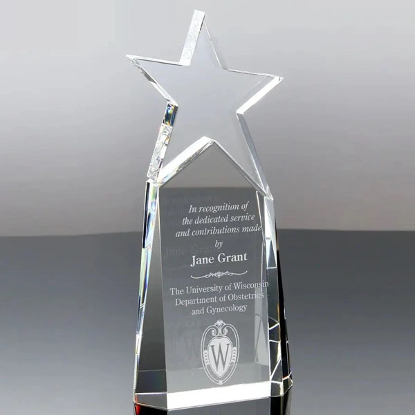 Optical Crystal Top Star Awards 6