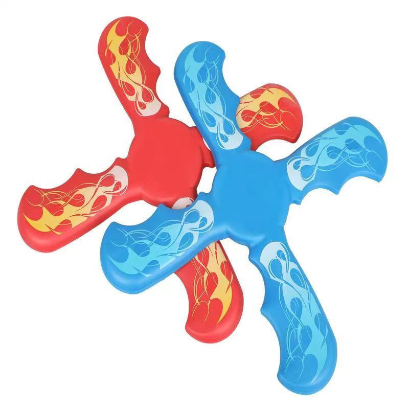 Soft Kids Boomerang Outdoor Flying Disc Beach 3