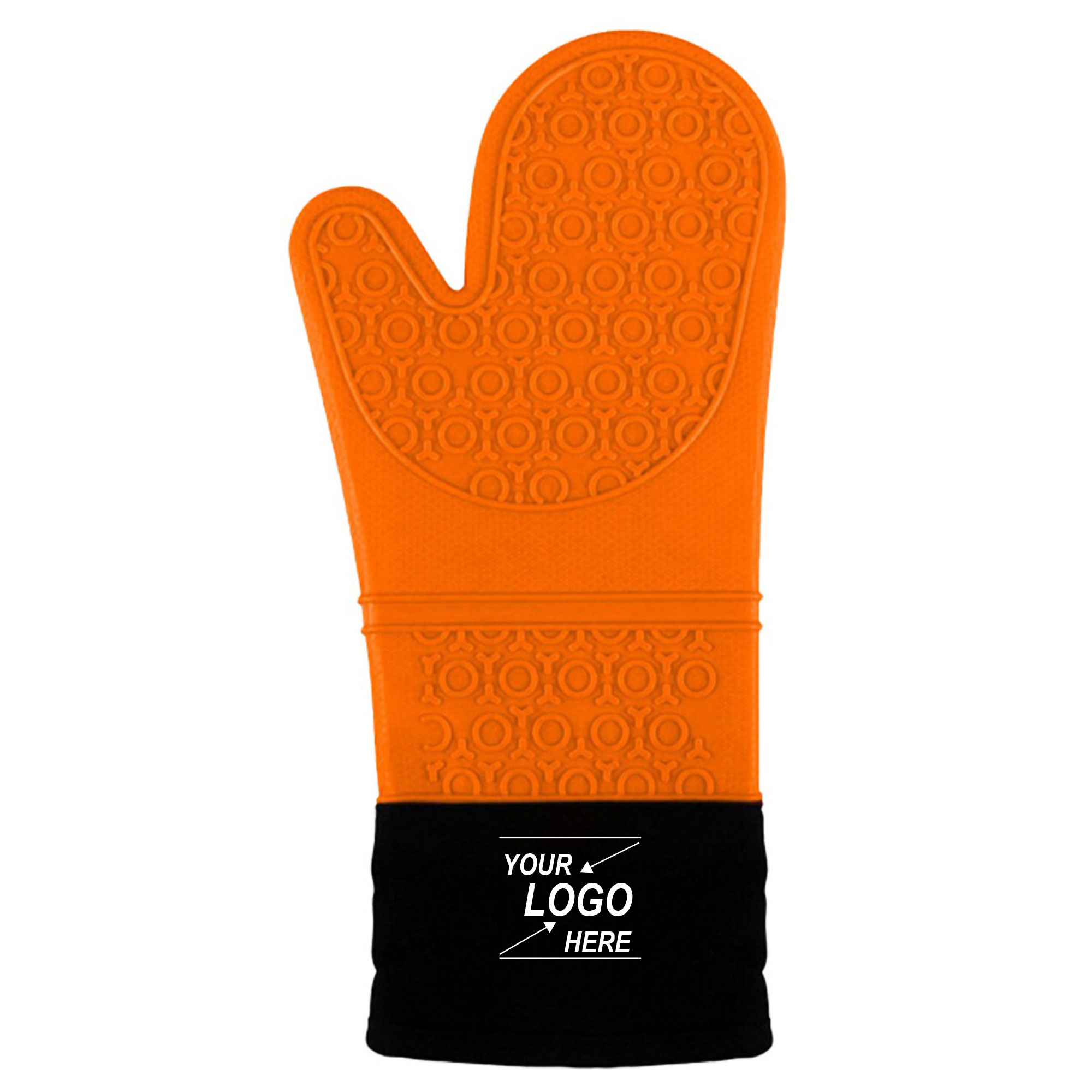 Silicone Kitchen Mitt w/Cotton Lining 2
