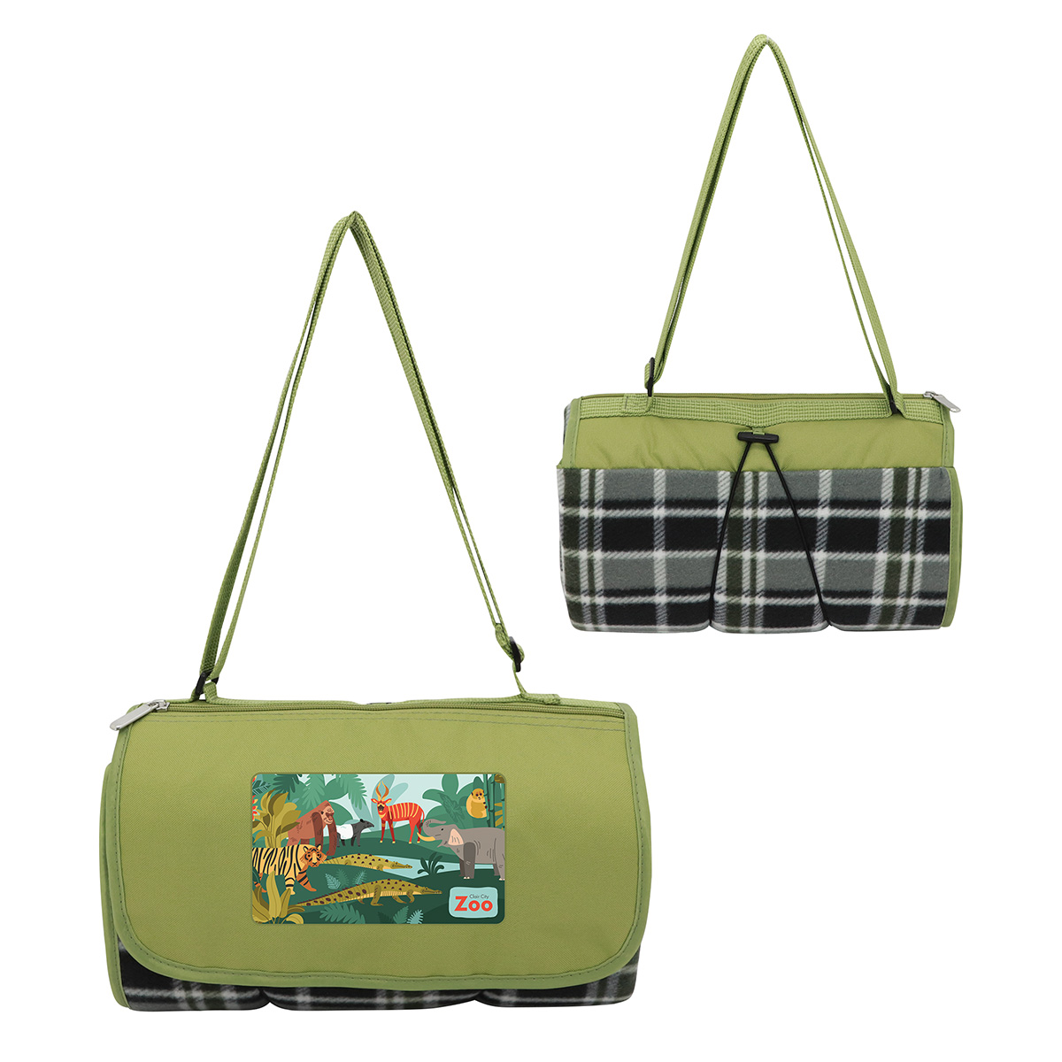 Premium Barrel Fleece Picnic Blanket 6
