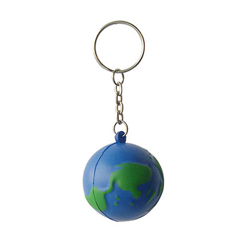 2 in 1 Creative Earth Keychain and Stress Reliever 5