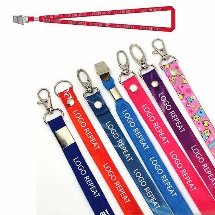 Narrow Nylon Lanyard Straps 2