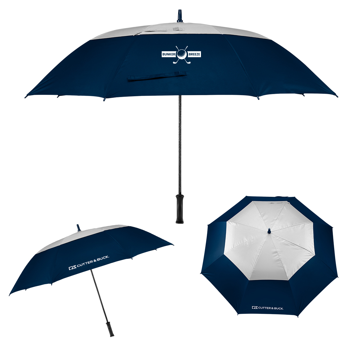 60" Cutter & Buck® Arc rPET Golf Umbrella 2