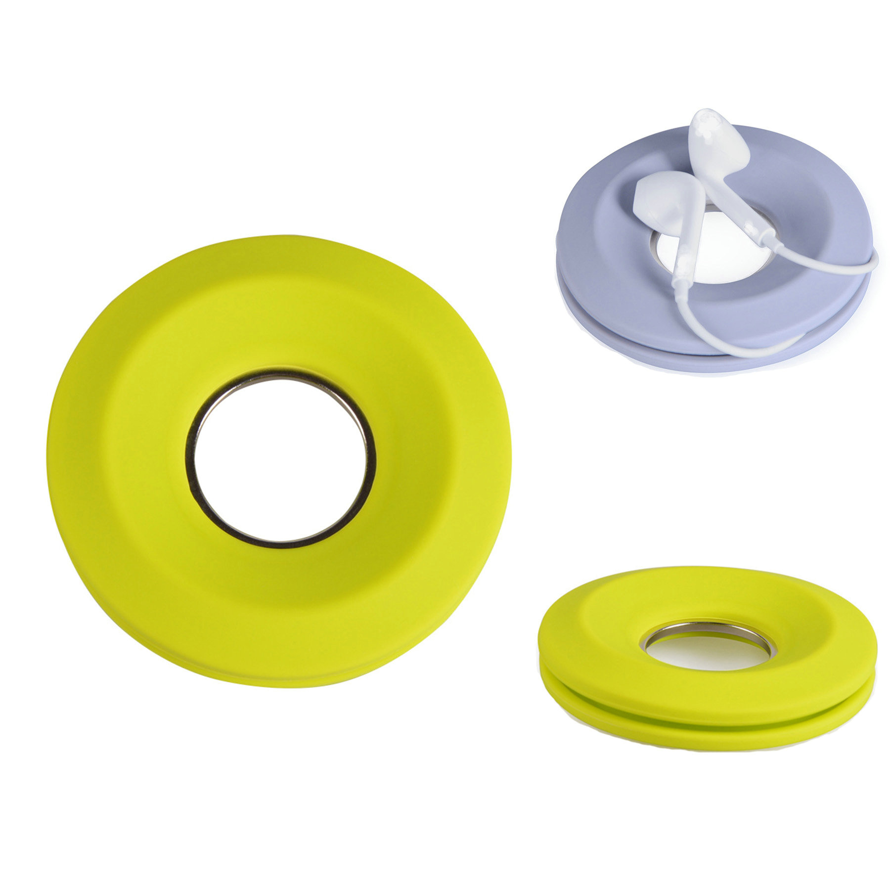 Round Silicone Cable Organizer 2