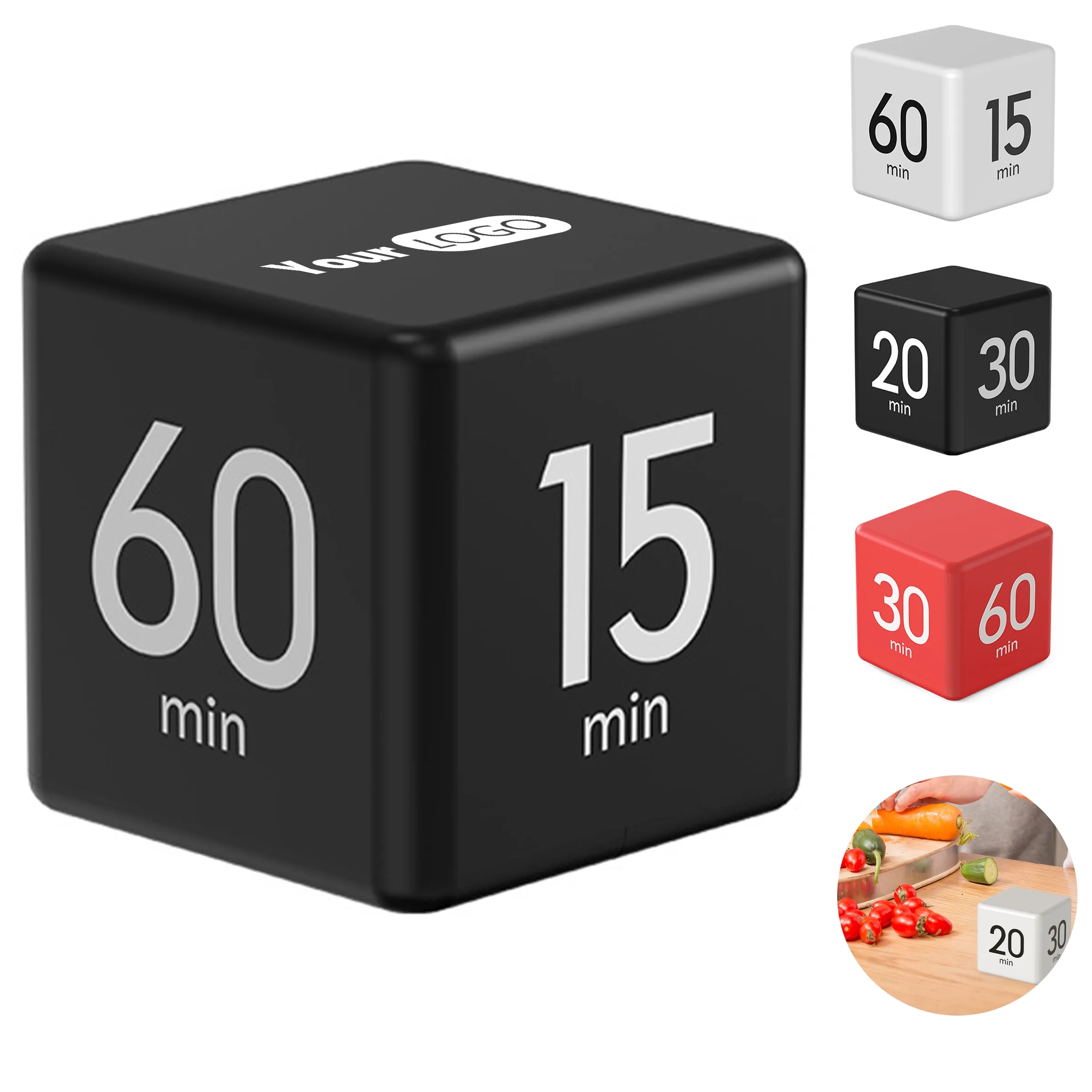 Abs Square Kitchen Timer 4