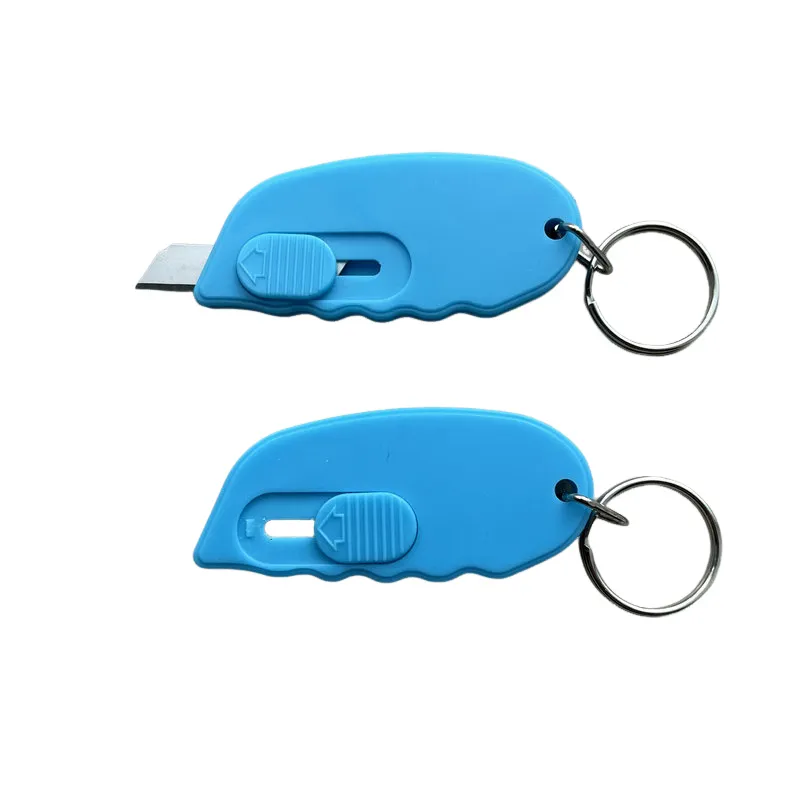 ABS Retractable Box Cutter Keychain 4
