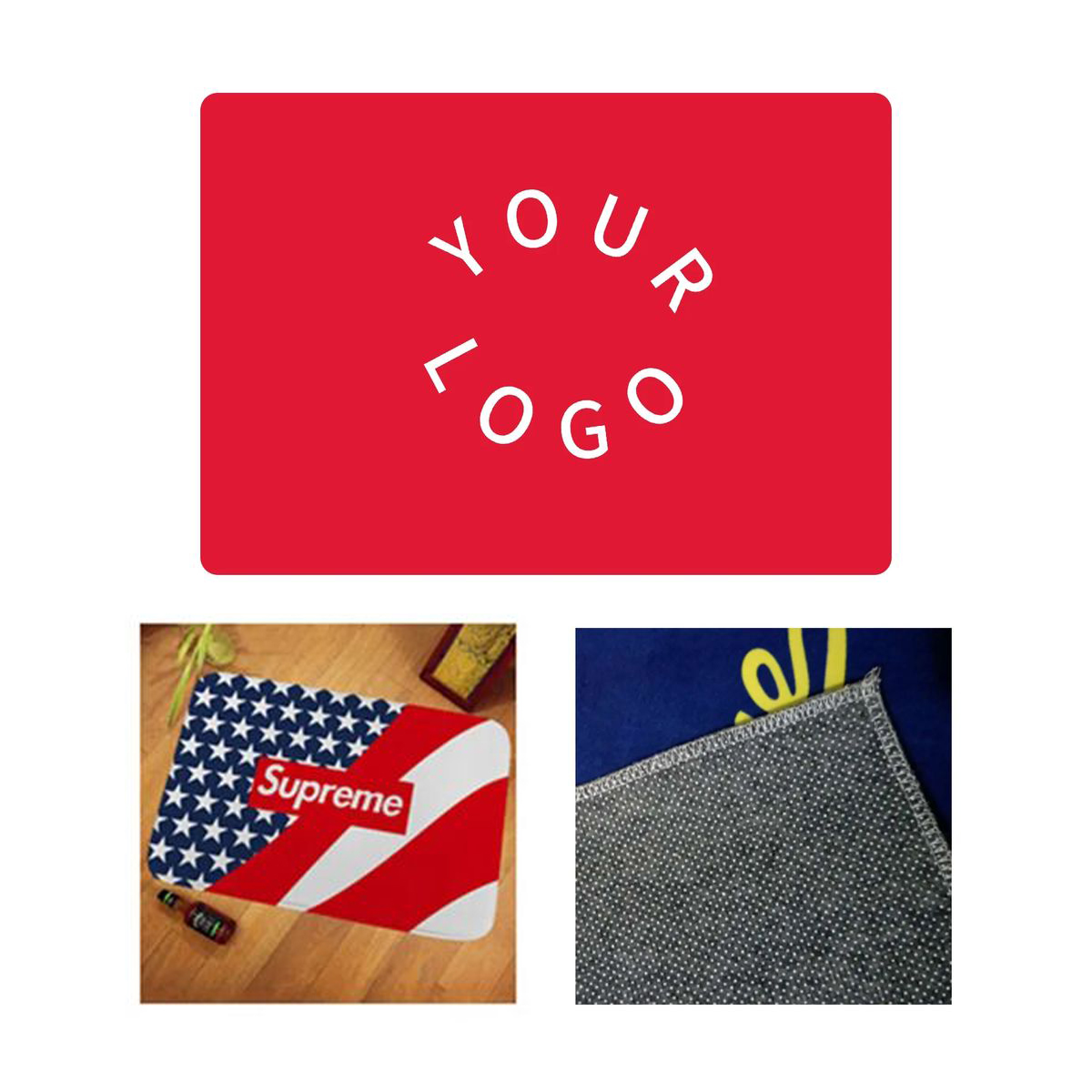 Polyester Welcome Mat with Full Color Decoration 1