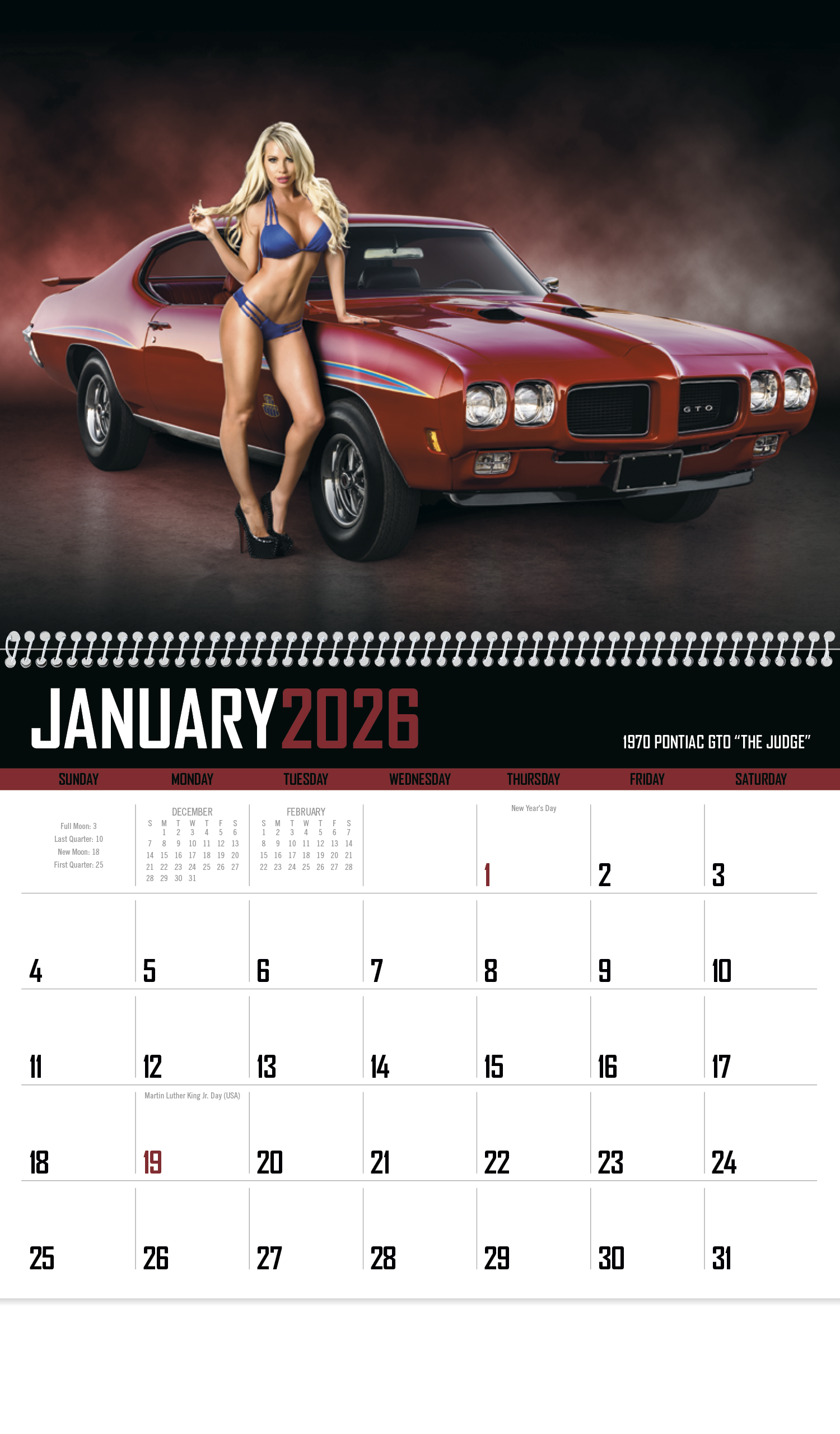 Triumph® Calendars American Muscle Calendar 44