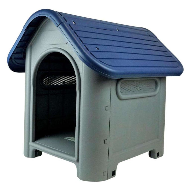Pet Dog House Blue 2