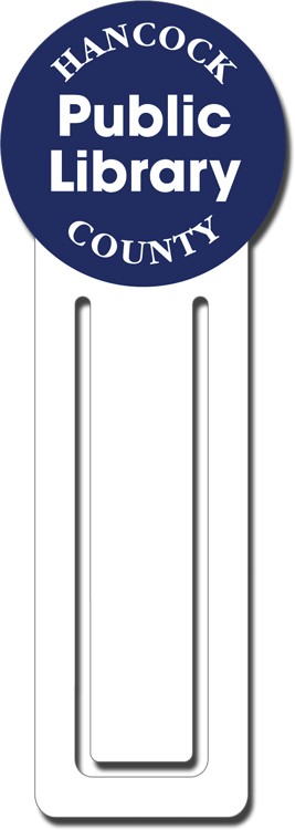 Circle Top Clip Bookmark (Spot Color) 2
