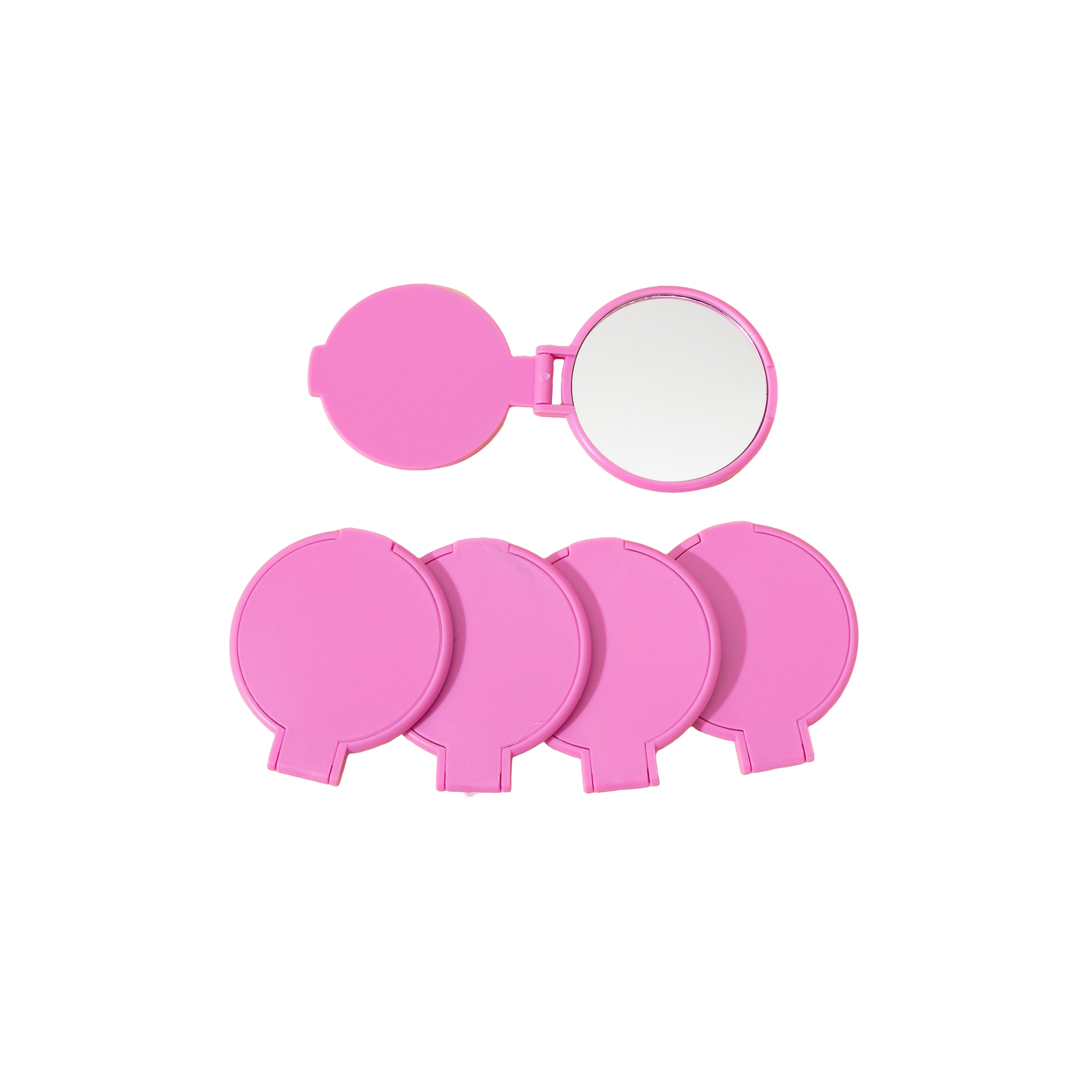 Round Portable Makeup Mirror Compact 4