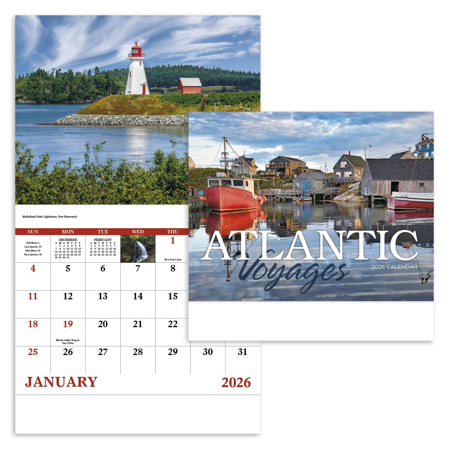 Good Value™ Atlantic Voyages - Stapled Calendar 21