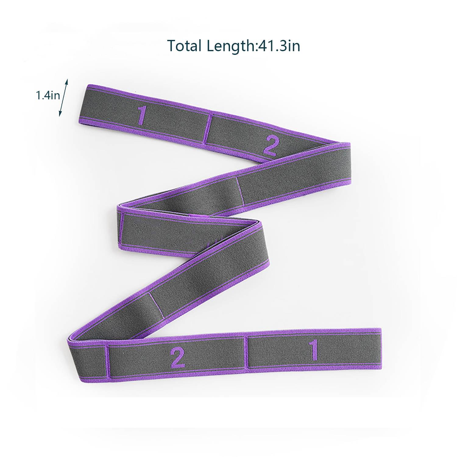 9 Loop Nylon Yoga Resistance Band 5