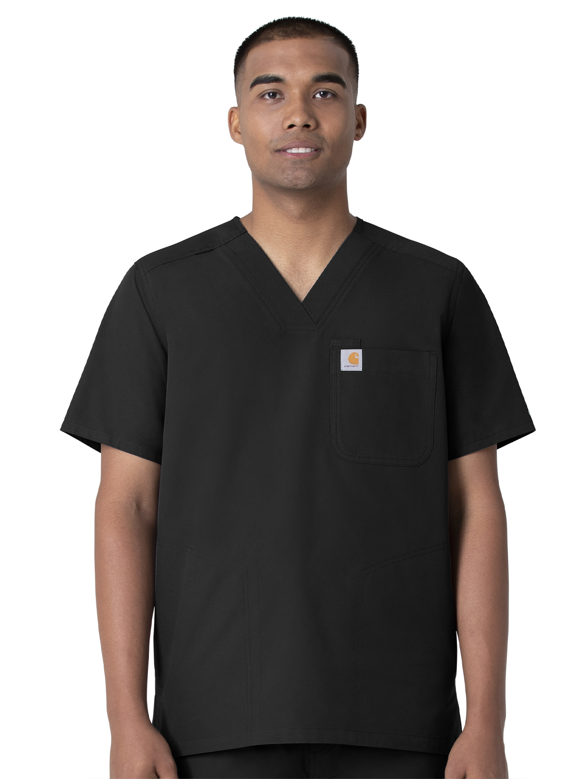 Force Essentials Men's Four-Pocket Modern Fit V-Neck Top