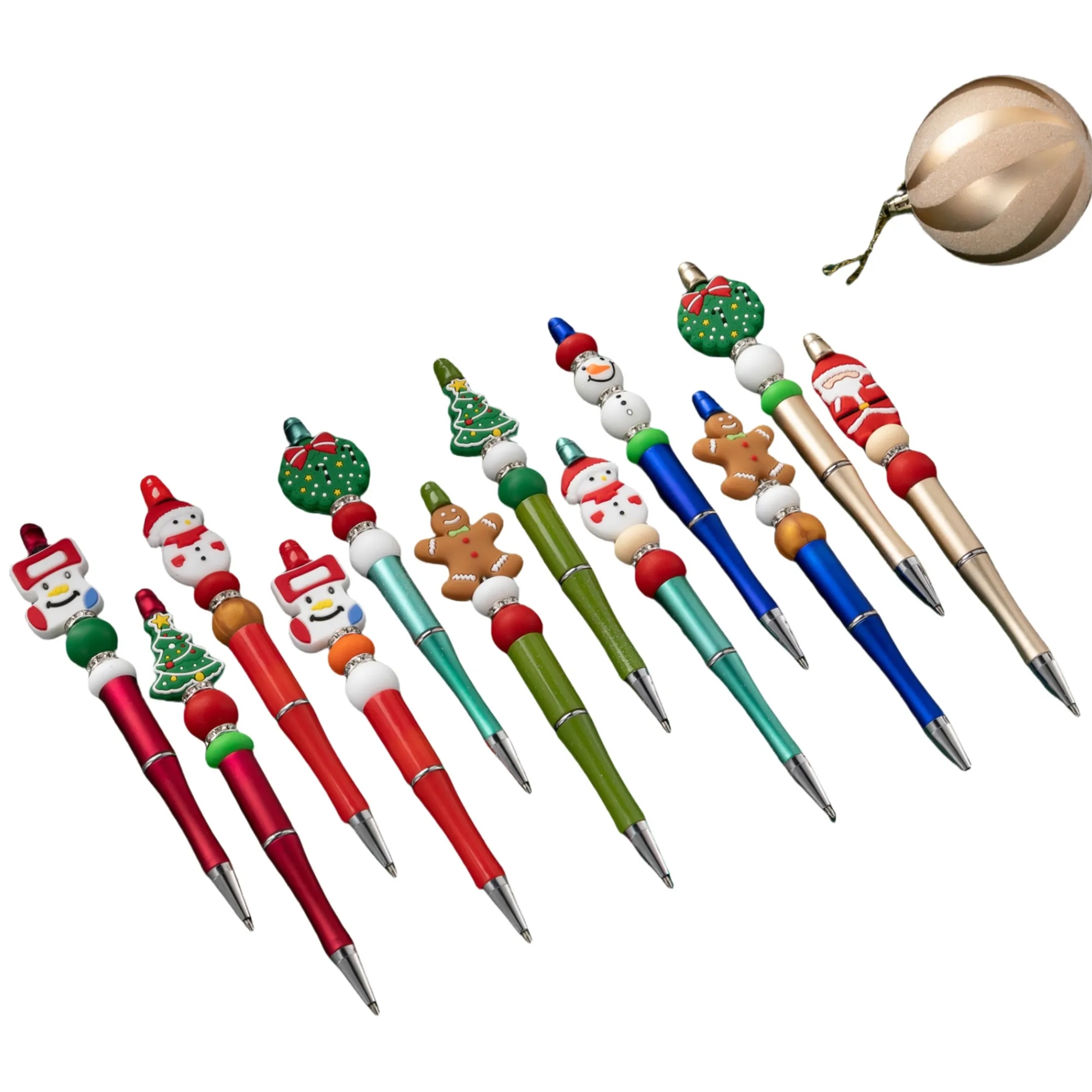 New Year DIY Christmas Beadable Pens 1