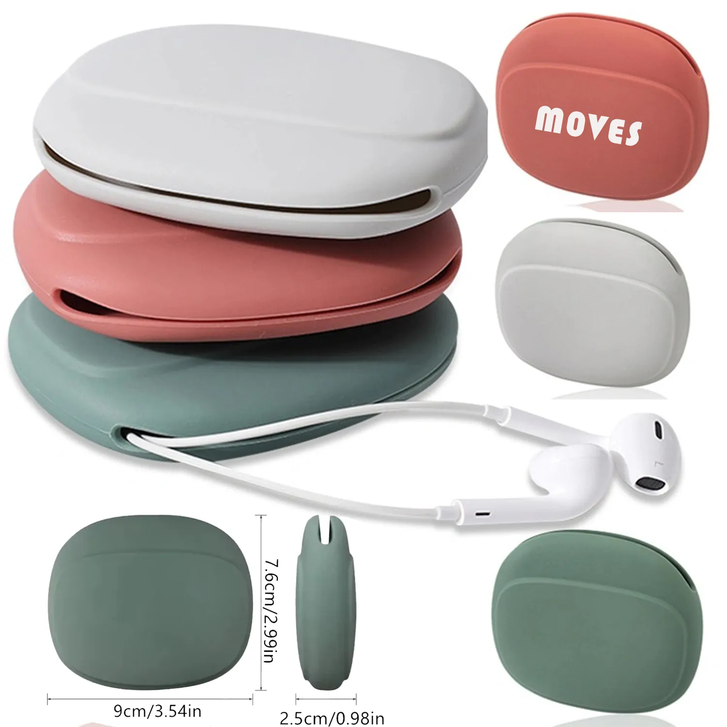 Silicone Earphone Storage Bag 1