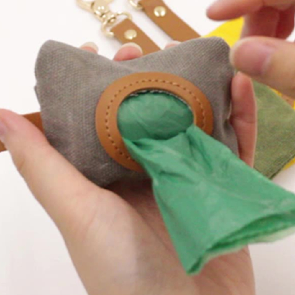 Felt Dog Poop Waste Bag Dispenser 4