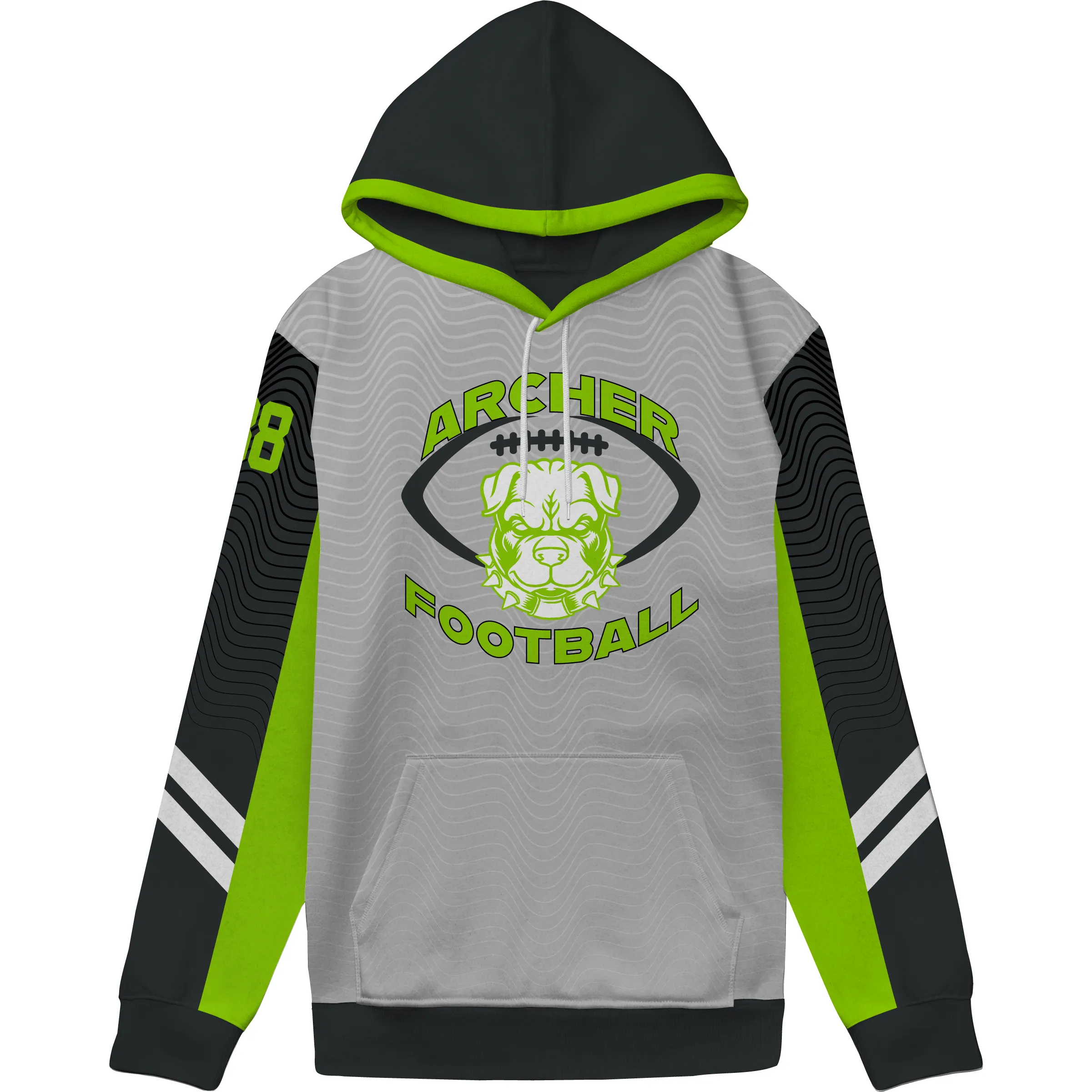 Youth Sublimated Pullover Hoodie 12