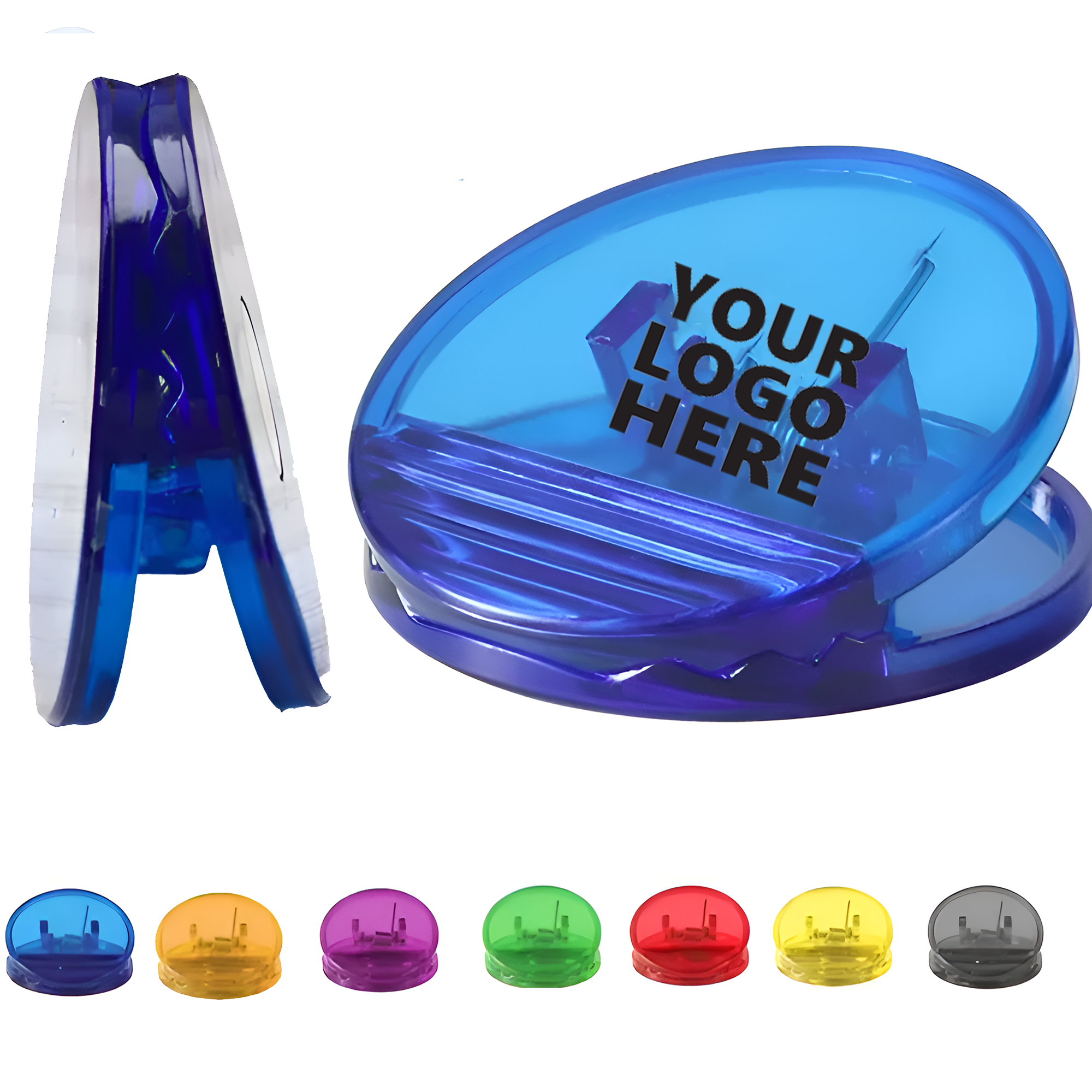 Round Magnetic Memo Clip Holder 2