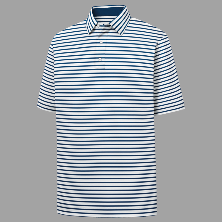 FootJoy Performance Lisle 2-Color Stripe Polo 5