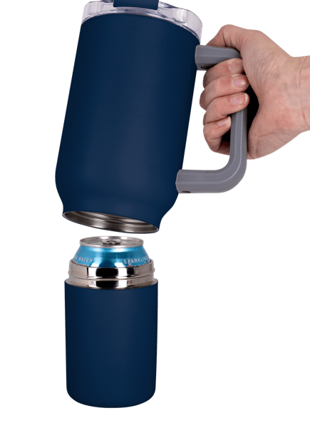 Key West 22 oz SS Travel Mug w/Can Cooler 83