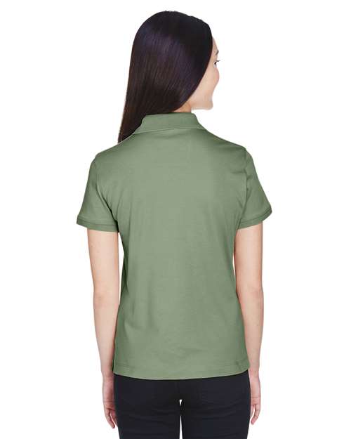 Women's Perfect Pima Interlock Polo - D140SW 4