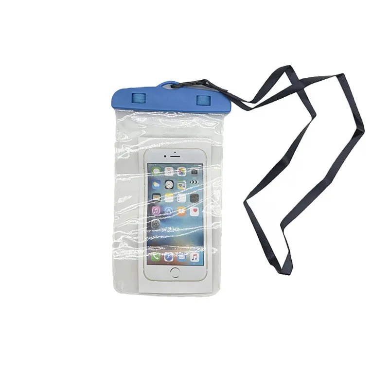 Full Color PVC Waterproof Phone Pouch 9"L x 5"W x 18"H 7