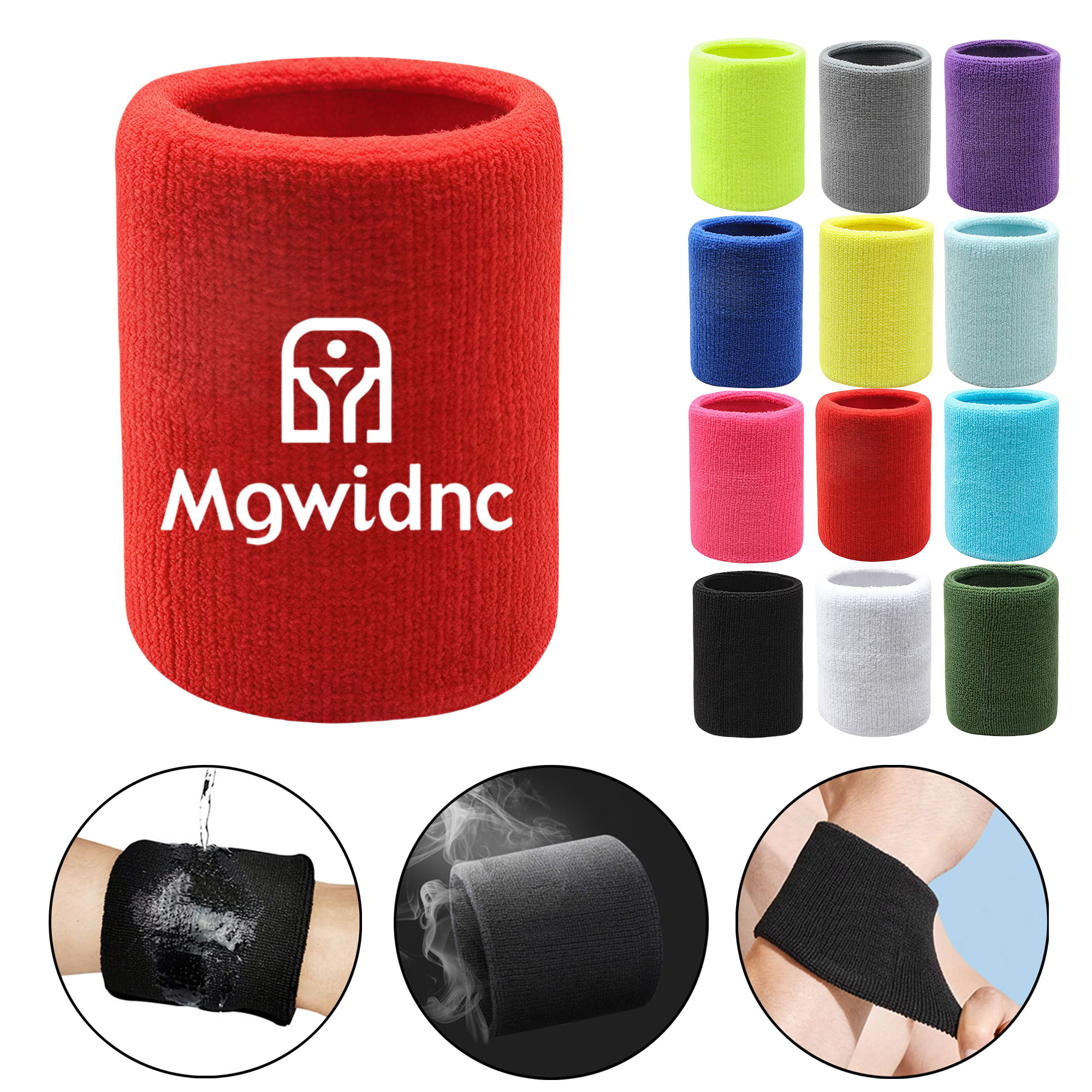 Moisture-Wicking Sports Wristband