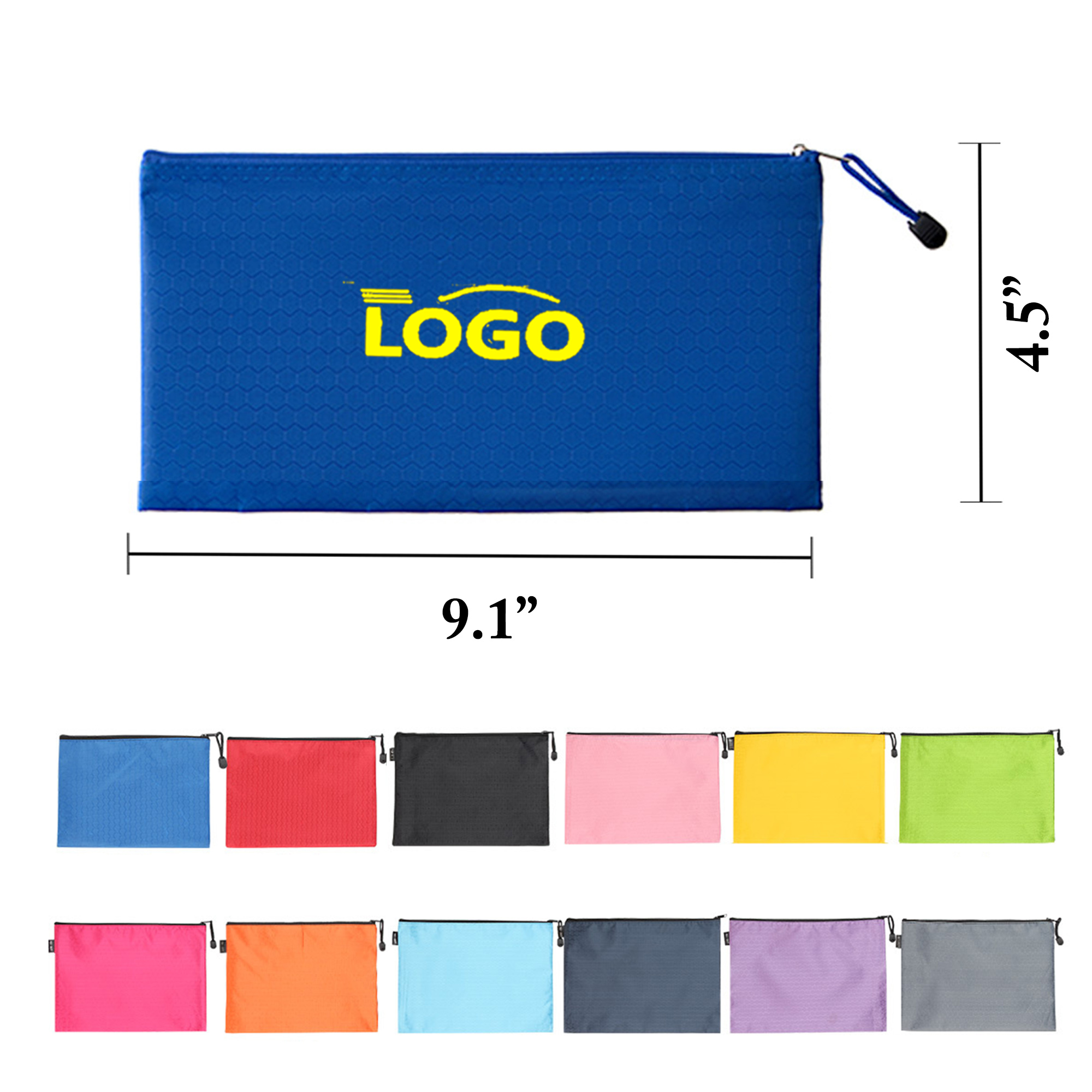Thick Oxford Football Zipper Bag Waterproof Pattern 7