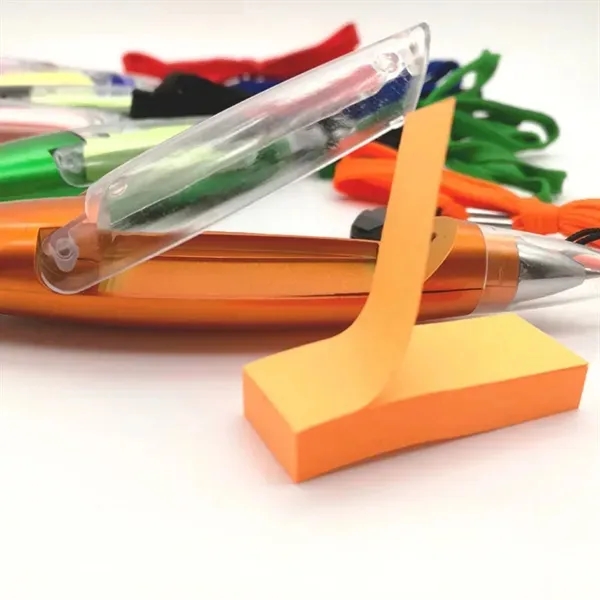Sticky Note Lanyard Light Pen - Multi-Functional Tool 9