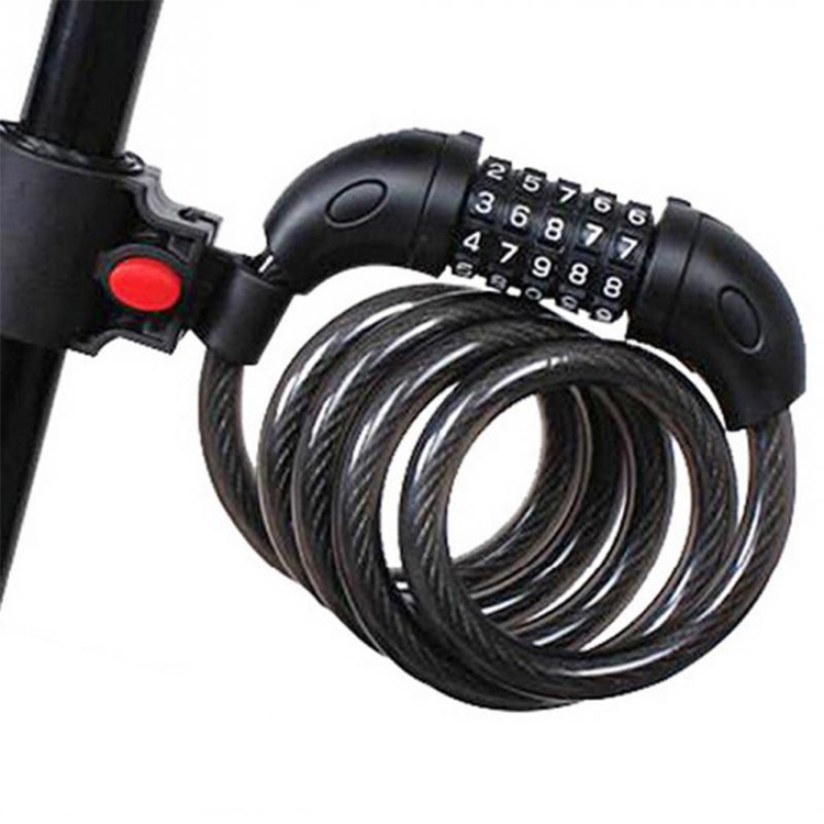 Bike Lock Cable with Combination 2
