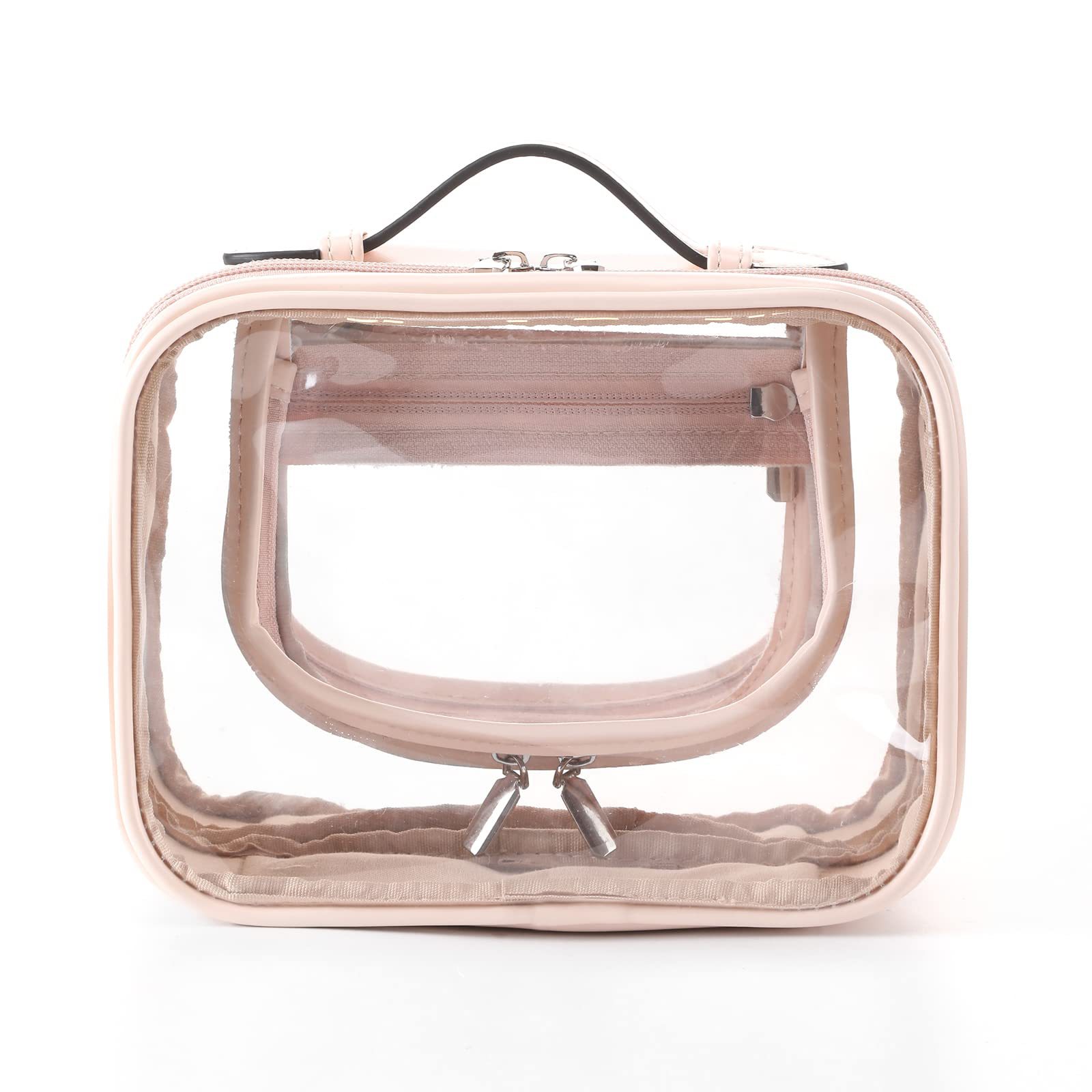 Pvc Durable And Stylish Transparent Travel Case 3