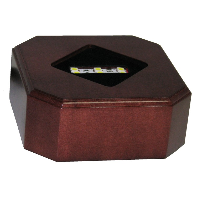 Lighted Award Base, 4.50" x 4.50" x 1.75" 12
