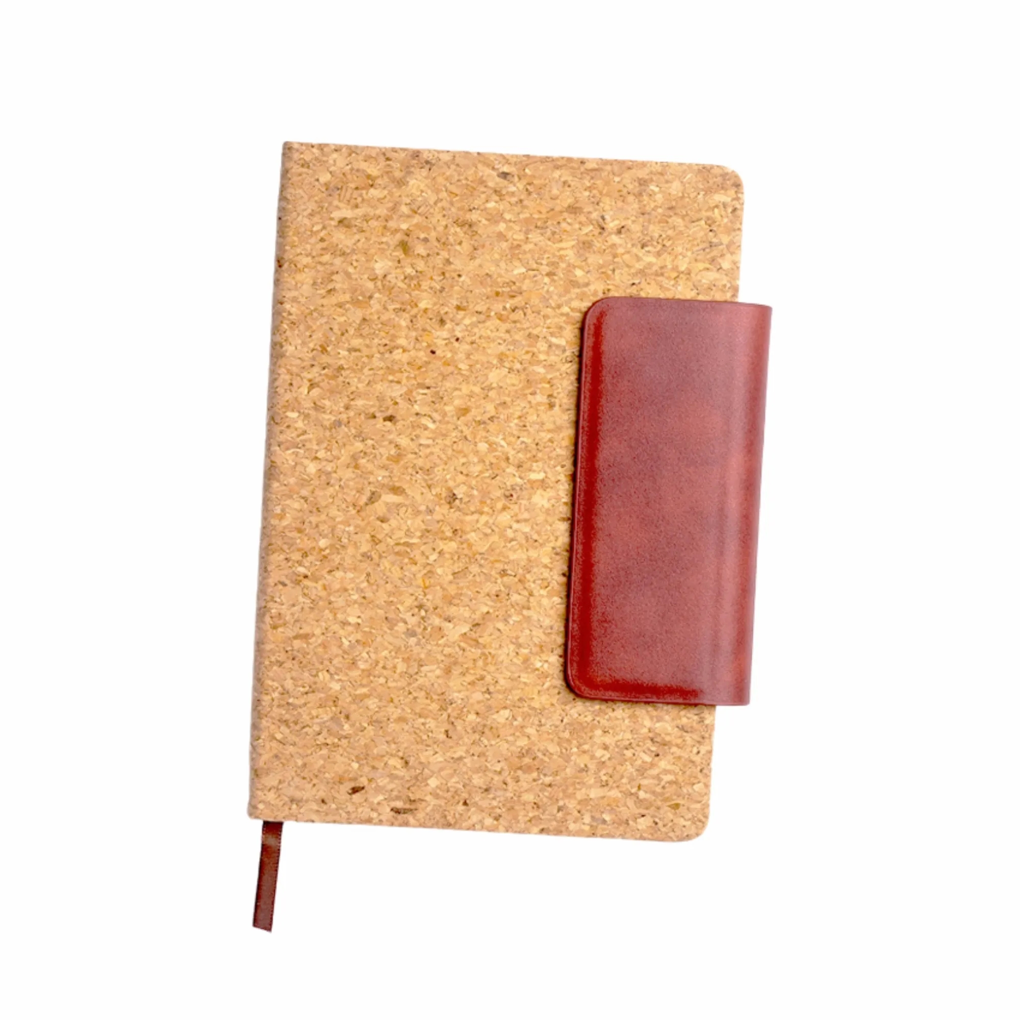 Business Notebook, Custom Logo, Soft Wood Grain 3